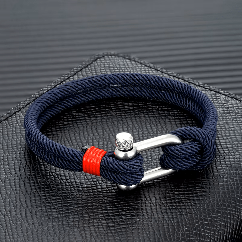 Pulsera Ancla de Acero™ – Estilo y Fortaleza para Él