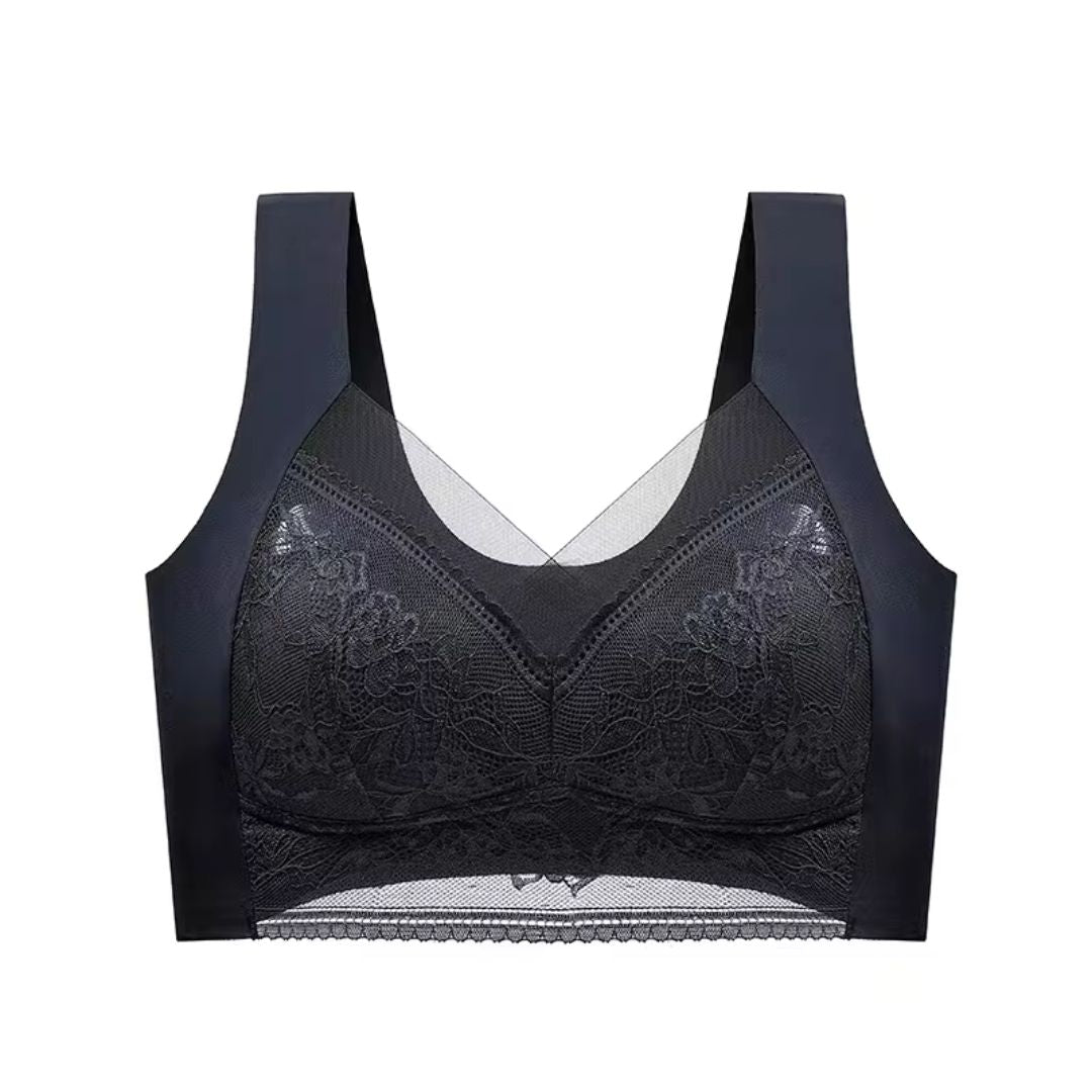Top Deportivo de Encaje Sexy y Sin Costuras para Mujer ConEstillo