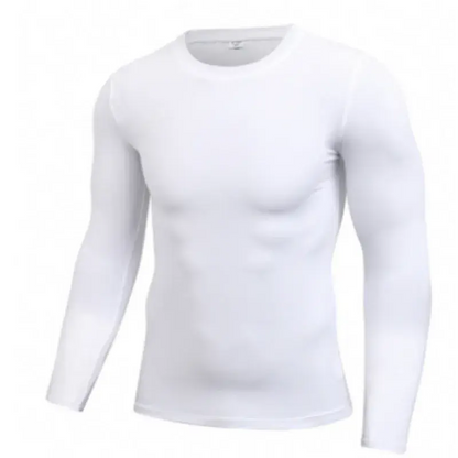 Camiseta Deportiva de Manga Larga para Hombre ConEstillo