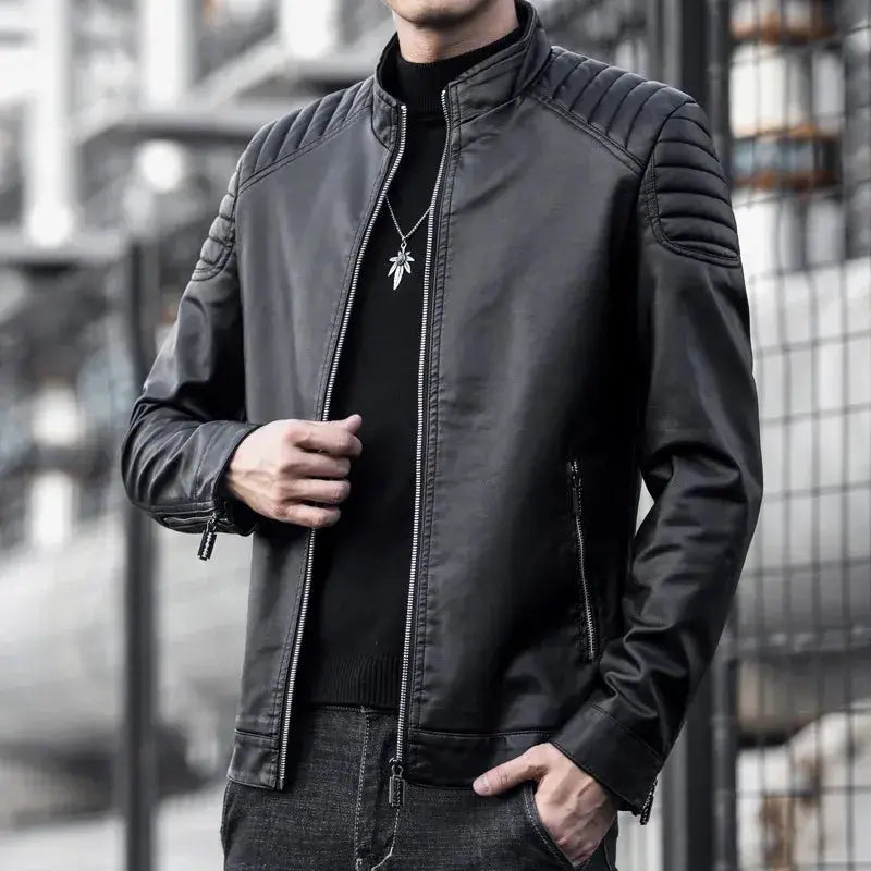 Motorcycle Leather Jacket Men ConEstillo