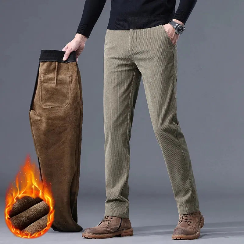 Pantalones de Pana Térmicos para Hombre - Casual y Elegante ConEstillo