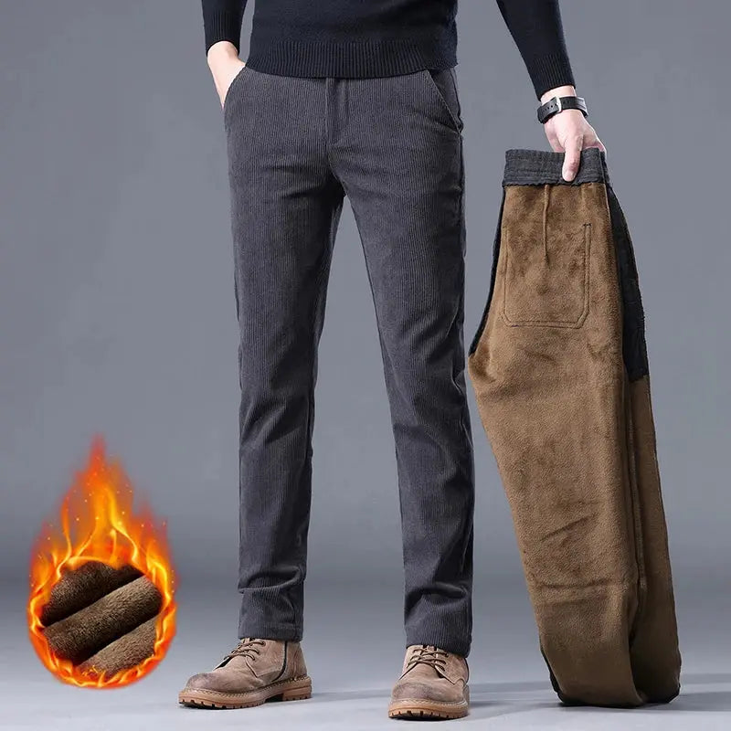 Pantalones de Pana Térmicos para Hombre - Casual y Elegante ConEstillo