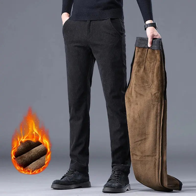 Pantalones de Pana Térmicos para Hombre - Casual y Elegante ConEstillo