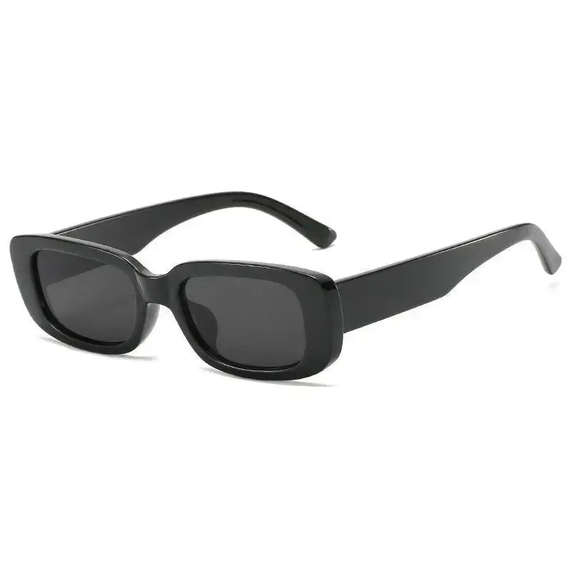 Gafas de sol vintage negras cuadradas para mujer My Store