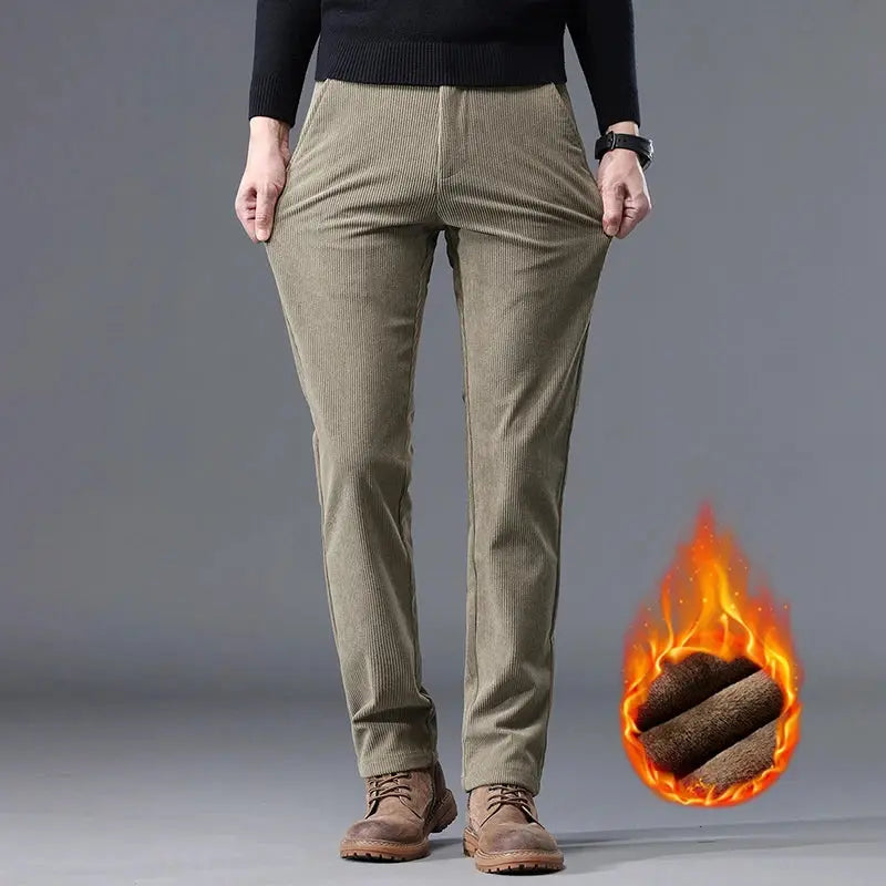 Pantalones de Pana Térmicos para Hombre - Casual y Elegante ConEstillo