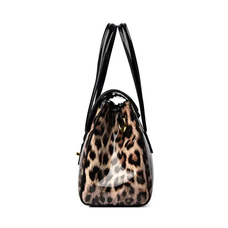 Bolso de Piel con Estilo Leopardo para Mujer ConEstillo