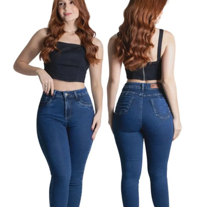 Jeans con faja reductora ConEstillo