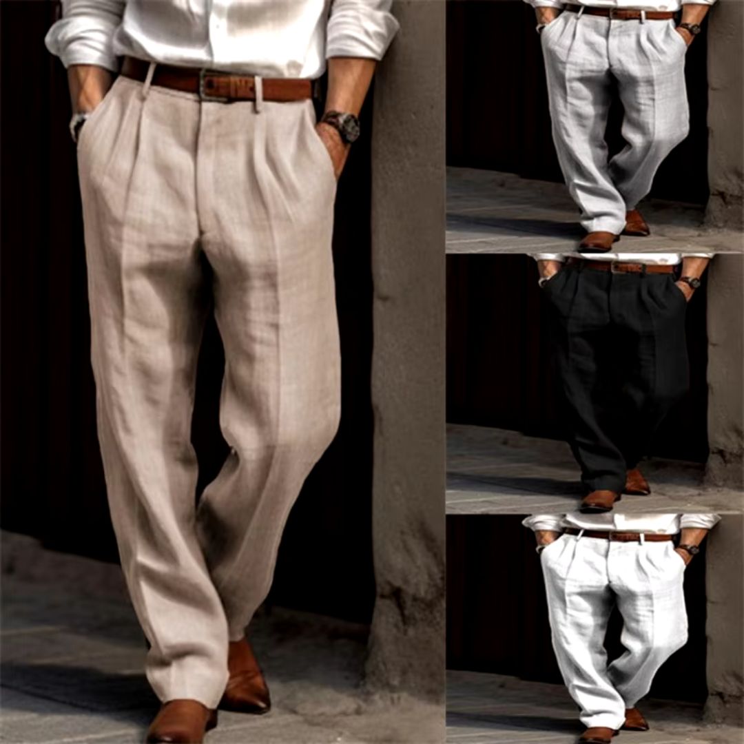 Pantalones de Lino para Hombre: Comodidad y Estilo Atemporal